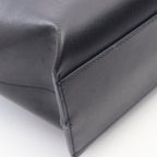 Saint Laurent Paris Tote Shopping Dark Navy Leather — view 5