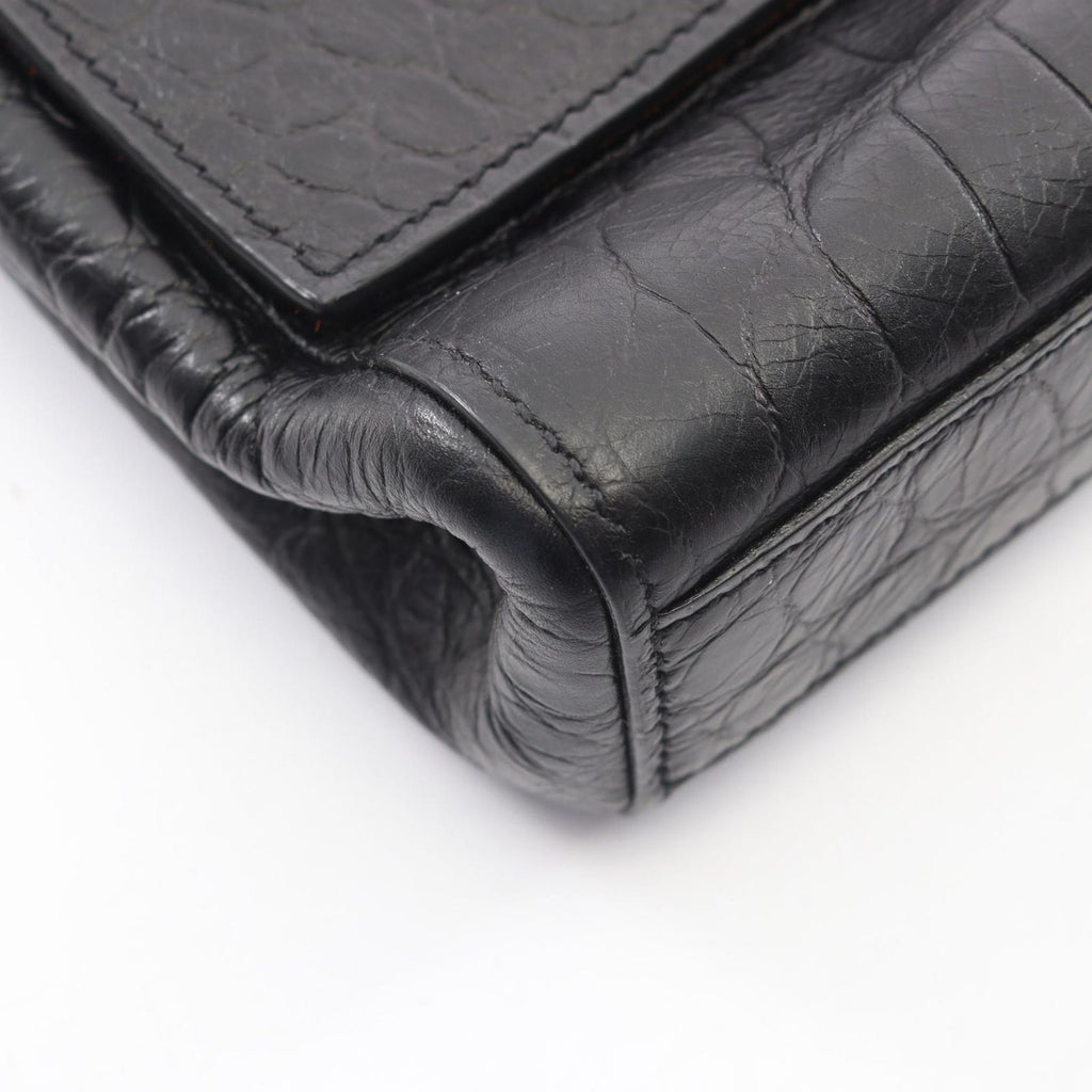Saint Laurent Paris Shoulder Bag Kate Reversible Croco — view 7