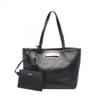 Prada Tote 2-Way Black Leather