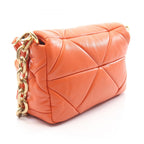 Prada Shoulder Bag 2-Way Orange Leather — view 2