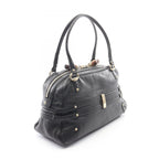 Gucci Bamboo Horsebit Black Leather Shoulder — view 2
