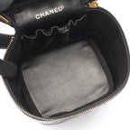 Chanel Handbag CC Logo Black Caviar Leather — view 3