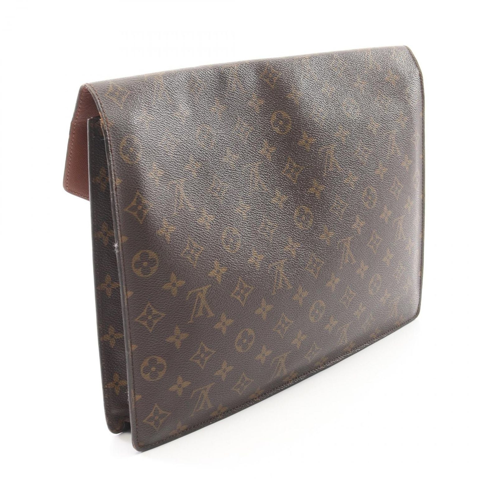 Louis Vuitton Clutch Porte Documents Senator Monogram Canvas Leather — view 2