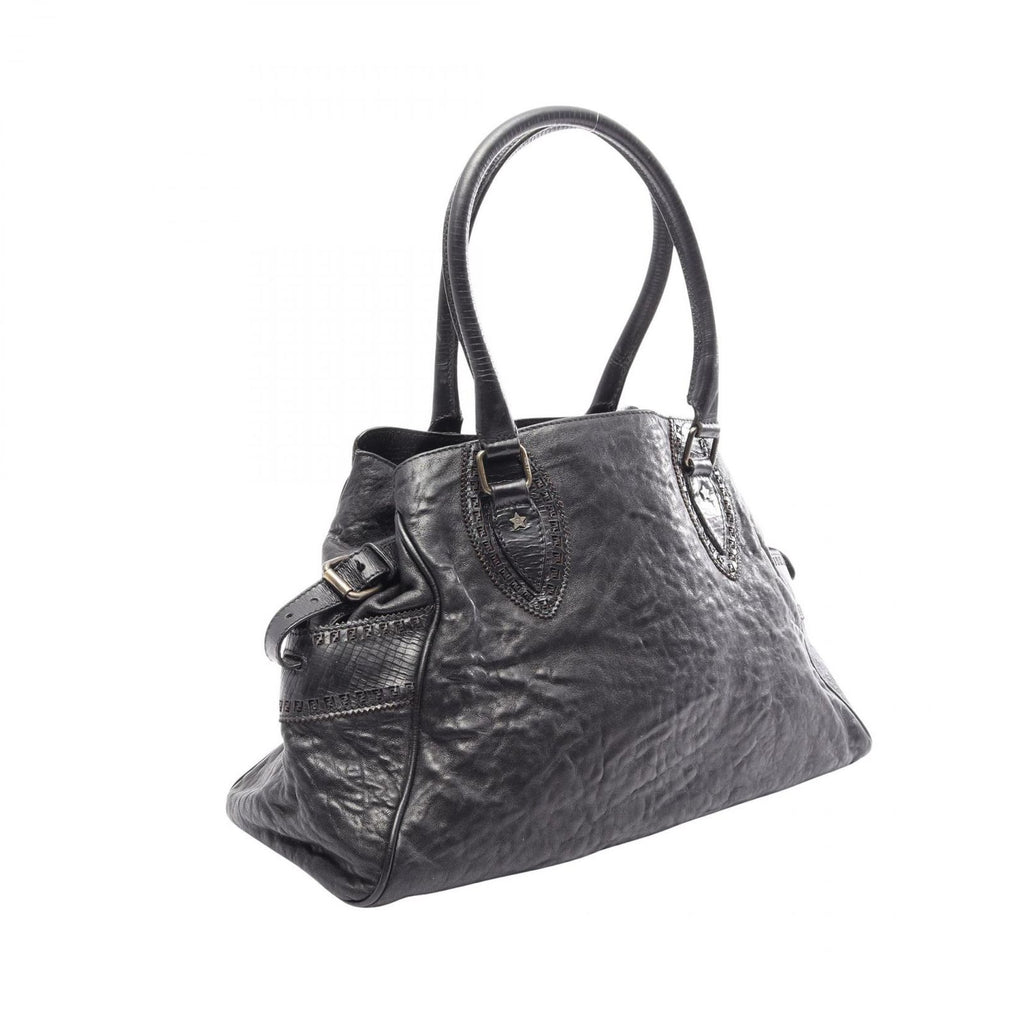 Fendi Handbag Etonico Black Leather — view 2