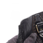 Fendi Handbag Etonico Black Leather — view 8