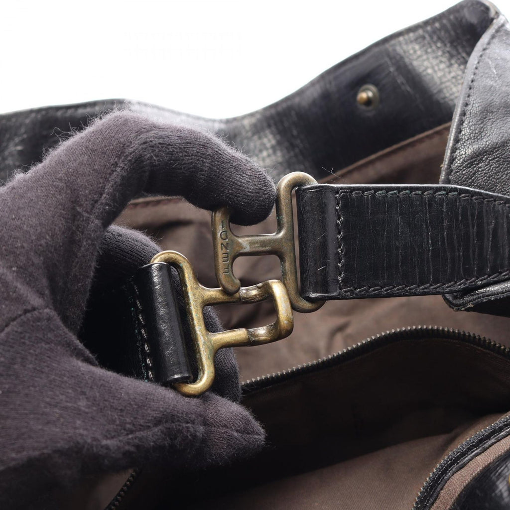 Fendi Handbag Etonico Black Leather — view 7