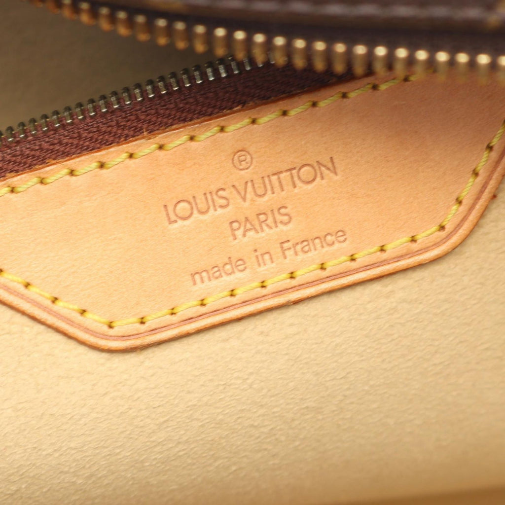 Louis Vuitton Shoulder Bag GM Canvas Leather GM — view 4