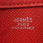 Hermes Shoulder Bag Evelyne 2 PM Rouge Casac Leather — view 4