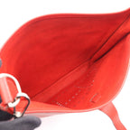 Hermes Shoulder Bag Evelyne 2 PM Rouge Casac Leather — view 3