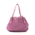 Bottega Veneta Tote Intrecciato Purple Leather