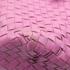 Bottega Veneta Tote Intrecciato Purple Leather — view 9
