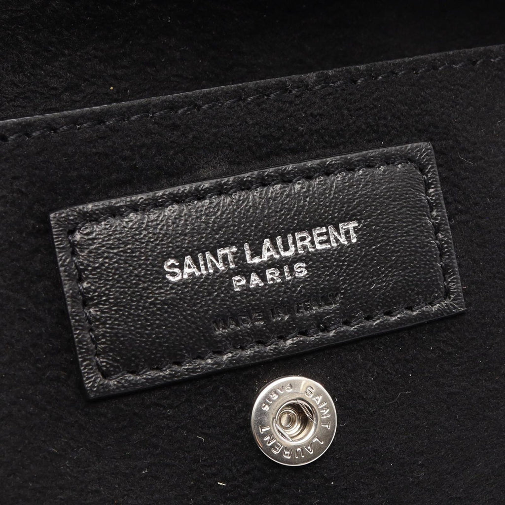 Saint Laurent Paris Shoulder Bag Teddy Drawstring Beige Leather — view 4