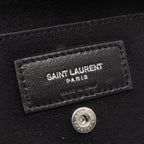 Saint Laurent Paris Shoulder Bag Teddy Drawstring Beige Leather — view 4