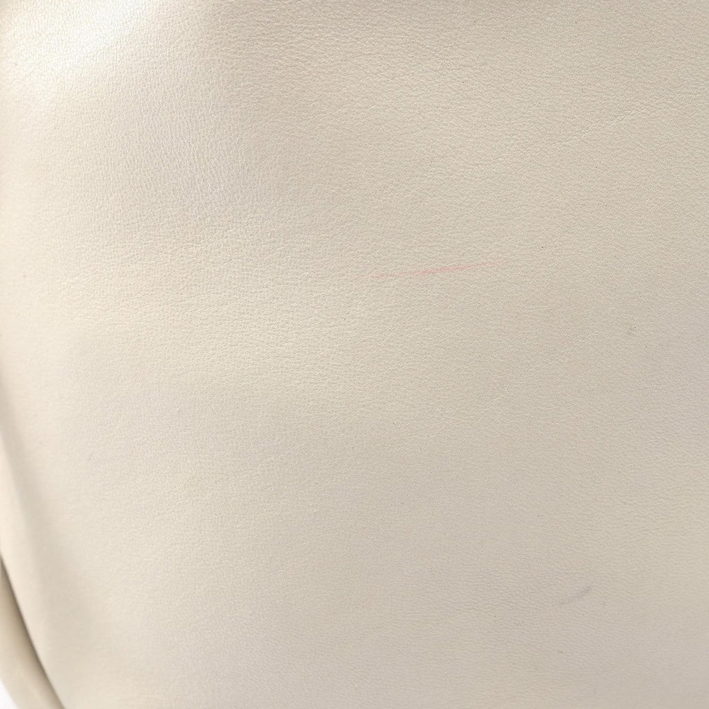 Saint Laurent Paris Shoulder Bag Teddy Drawstring Beige Leather — view 7