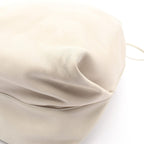 Saint Laurent Paris Shoulder Bag Teddy Drawstring Beige Leather — view 8
