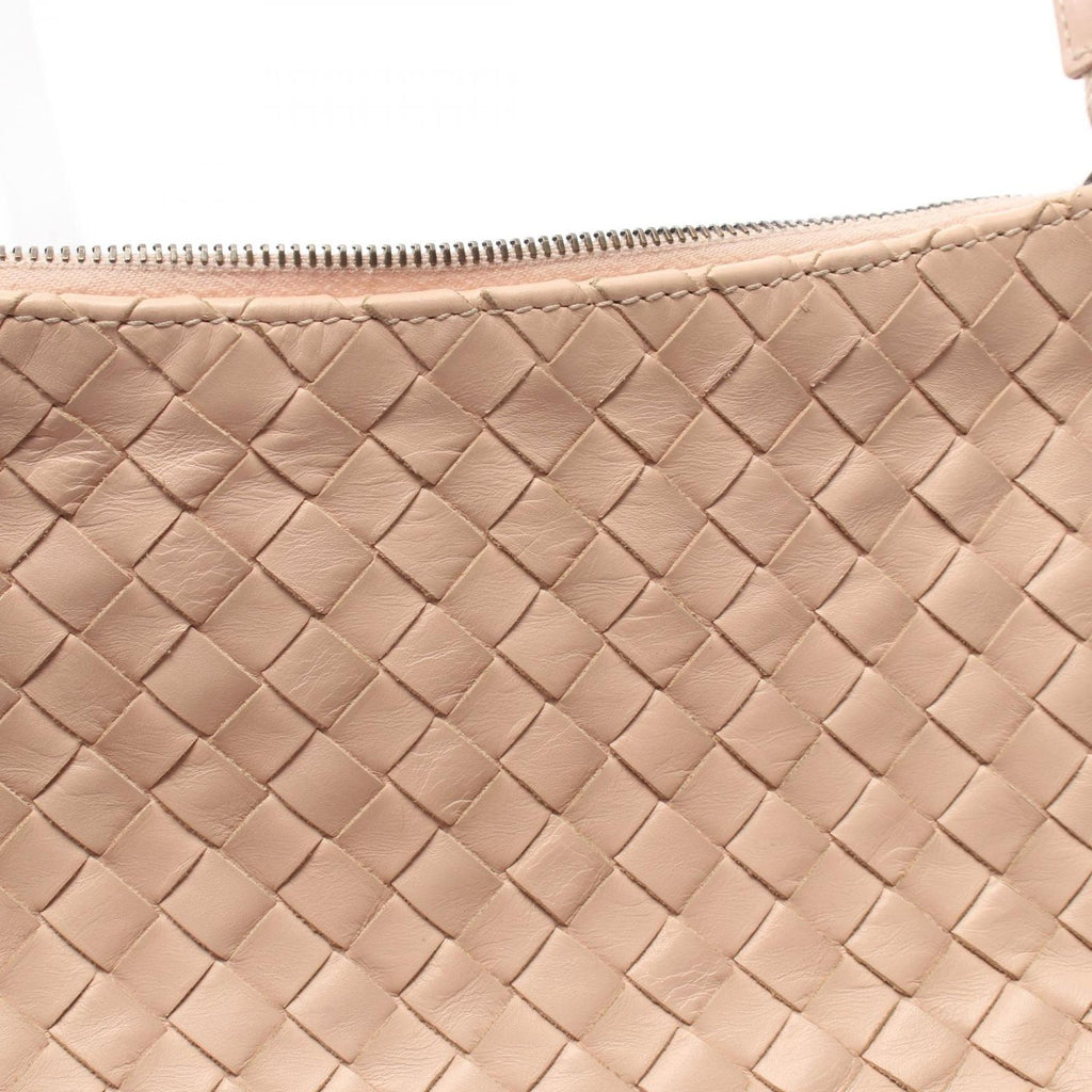 Bottega Veneta Shoulder Bag Intrecciato Light Pink Leather — view 8