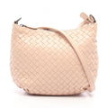 Bottega Veneta Shoulder Bag Intrecciato Light Pink Leather