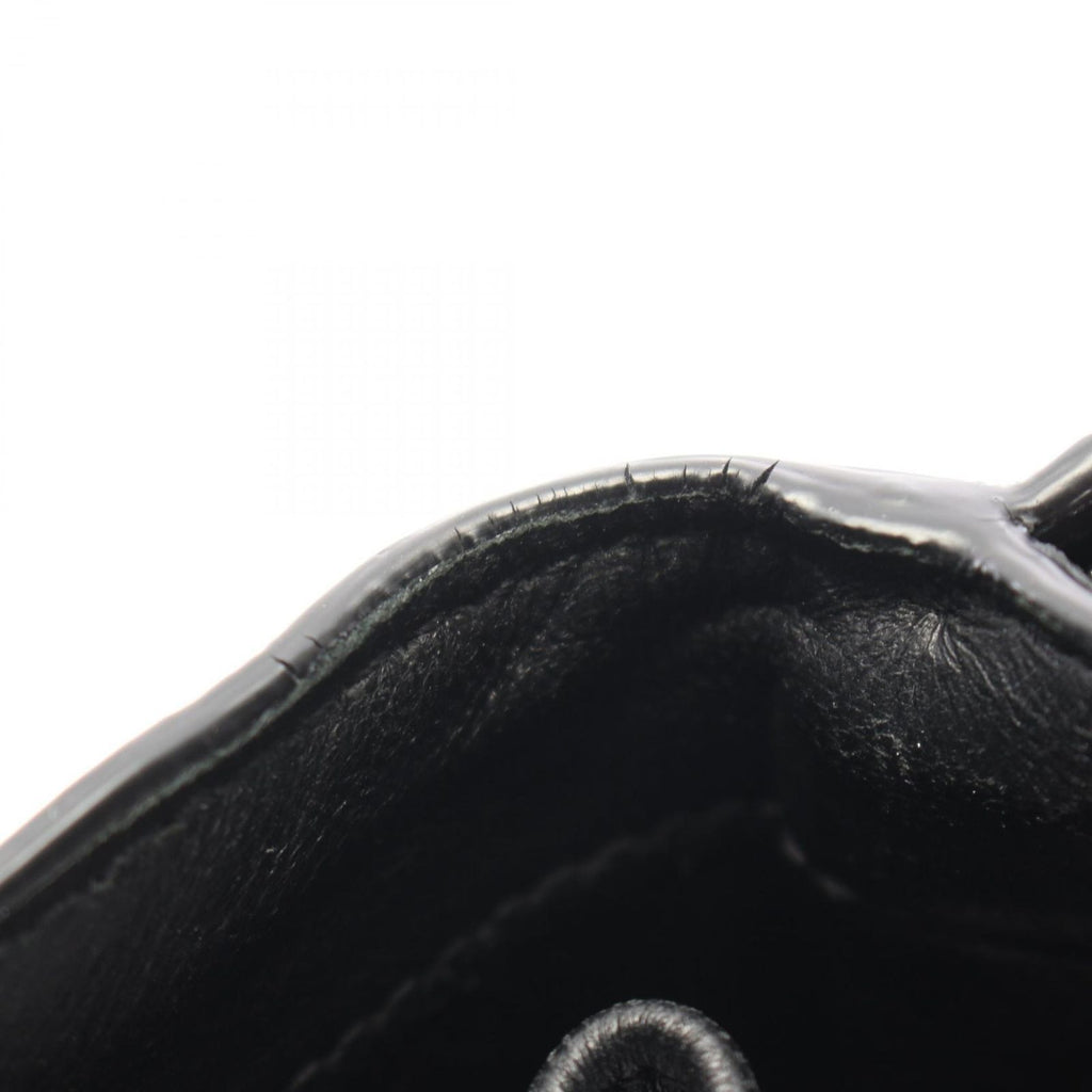 Bottega Veneta Bifold Wallet Intrecciato Black Leather — view 6