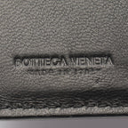 Bottega Veneta Bifold Wallet Intrecciato Black Leather — view 5
