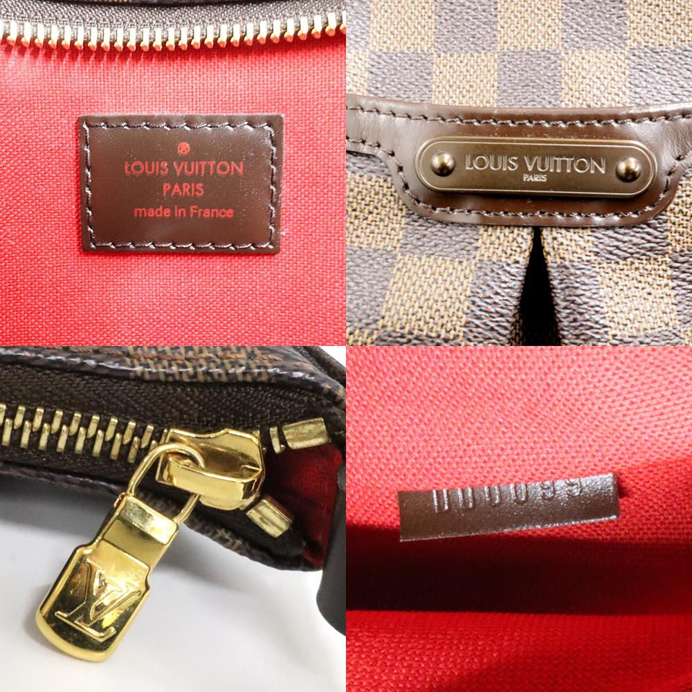 Louis Vuitton Damier Blue Msbeli GM Crossbody Shoulder Bag Ebene — view 8