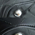 Prada Quilted Chain Tote Black — view 8