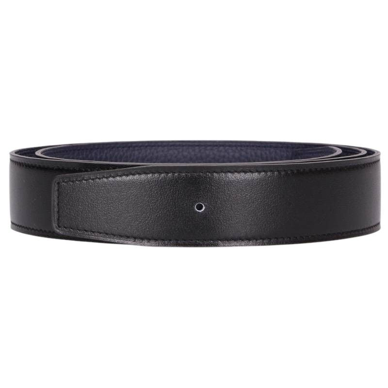 Hermes Leather Belt Kit 32 Box Calf Togo Reversible 95