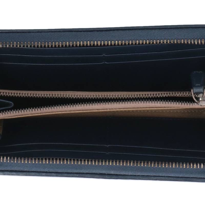 Bottega Veneta Intrecciato Leather Round Zip Wallet — view 3