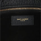 Saint Laurent Paris le 5 7 Bea le Cassette Bear YSL Soft Deerskin Tote Bag — view 5