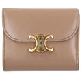 Celine Small Flap Wallet Triomphe Leather Trifold