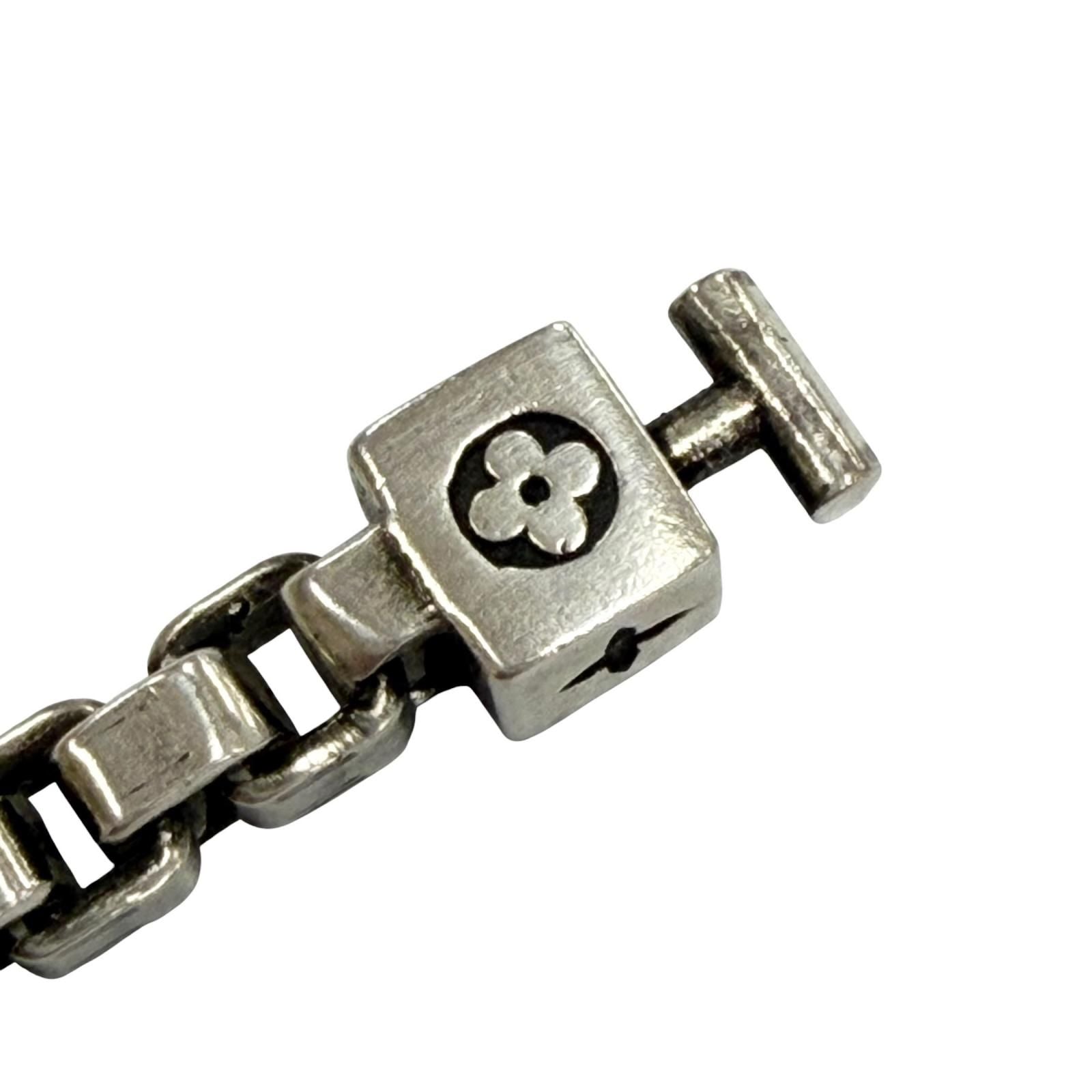 Louis Vuitton Necklace LV Terra Chain Silver — view 7