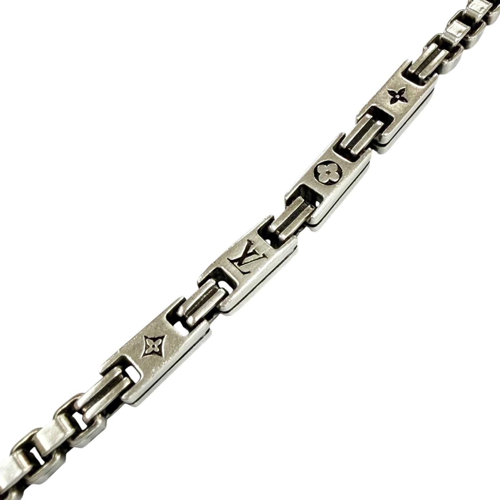 Louis Vuitton Necklace LV Terra Chain Silver — view 4