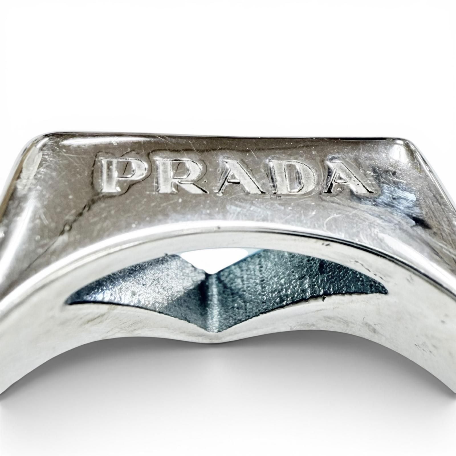 Prada 291500 Ring Silver — view 6