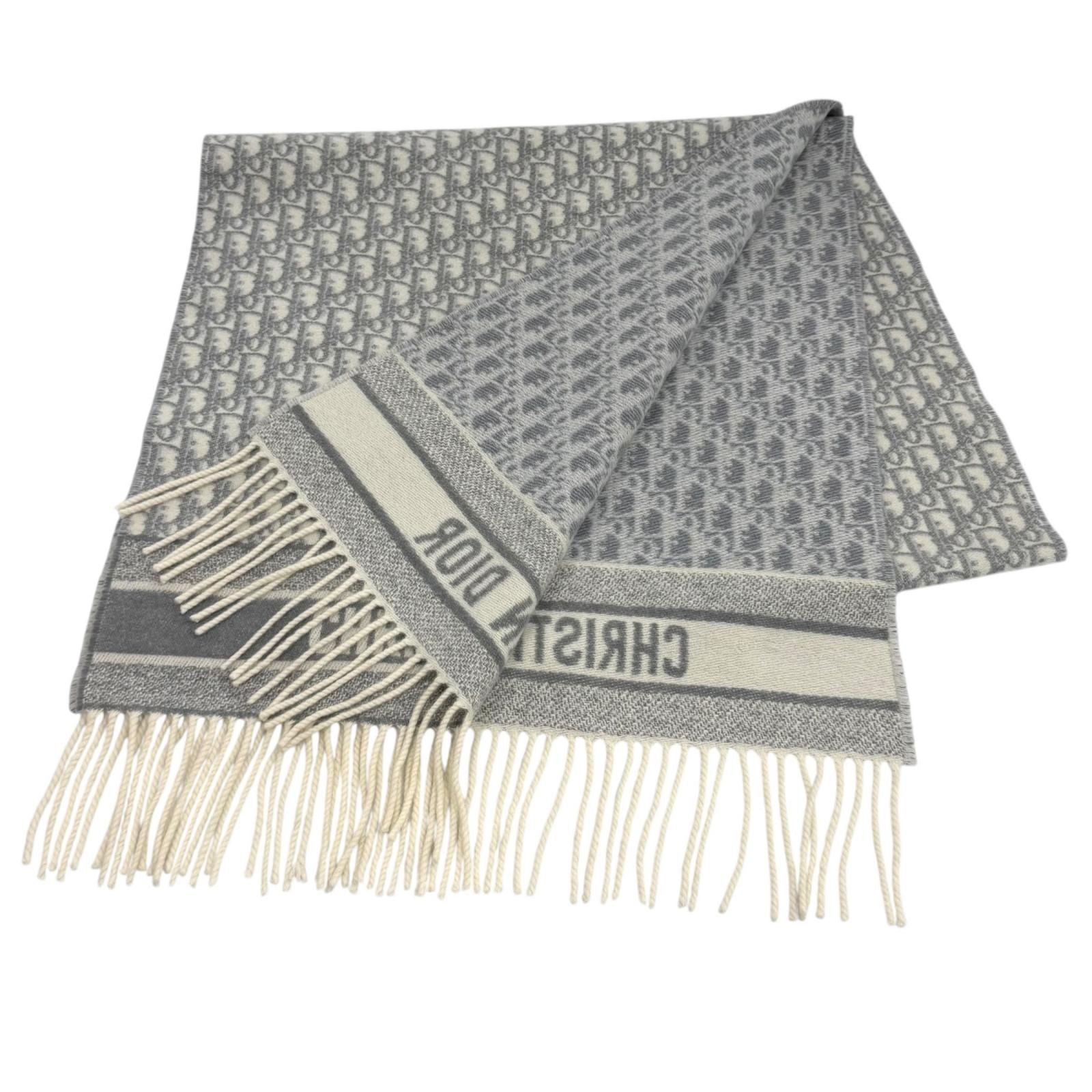 Dior 220000 Scarf Gray — view 2