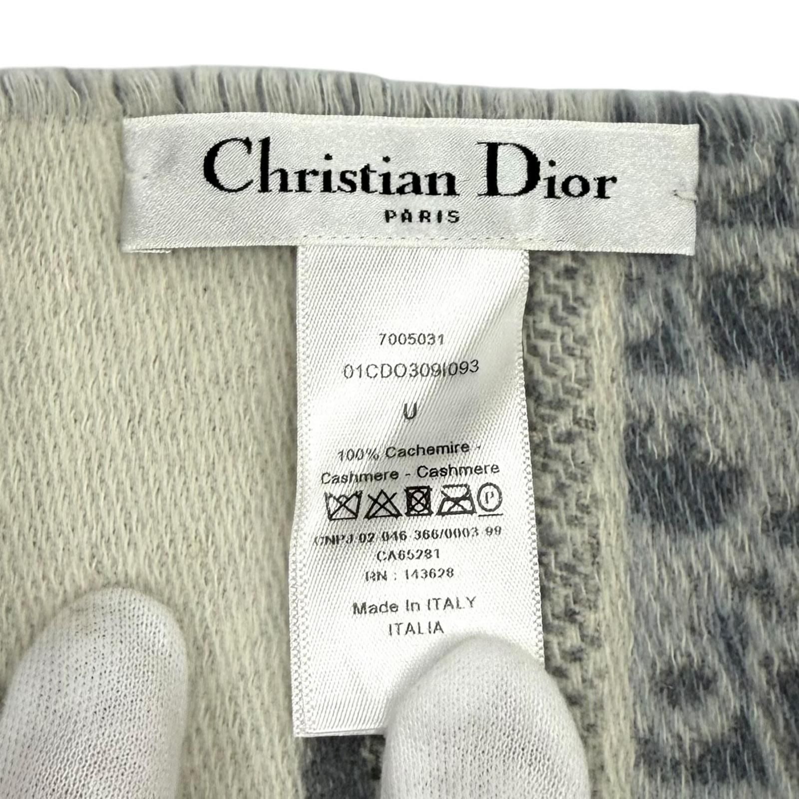 Dior 220000 Scarf Gray — view 7