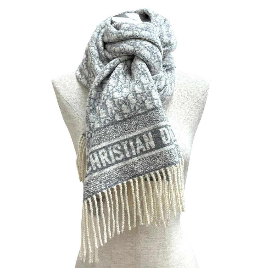 Dior 220000 Scarf Gray — view 3