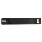 Chanel 18k CC Logo Turnlock Chain Leather Bracelet Black Gold — view 6