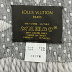 Louis Vuitton Echarpe Logo Mania Wool Silk Gripe Loulou Fringe Scarf — view 7