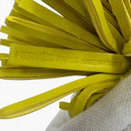Hermes Carmen Lime Agno Milo Bag Charm Key Holder — view 6