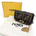 Fendi Nano Bucket FF Logo Zucca Pattern 2-Way Pouch — view 2