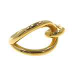 Hermes Scarf Ring Gold — view 5