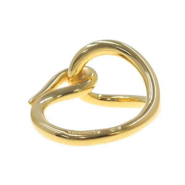Hermes Scarf Ring Gold — view 3