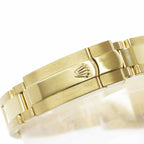 Rolex Datejust Number Watch Champagne Gold 18k Yellow Automatic Winding — view 6