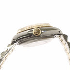 Rolex Datejust Number Houndstooth Watch Champagne 18k Yellow Gold Automatic — view 6