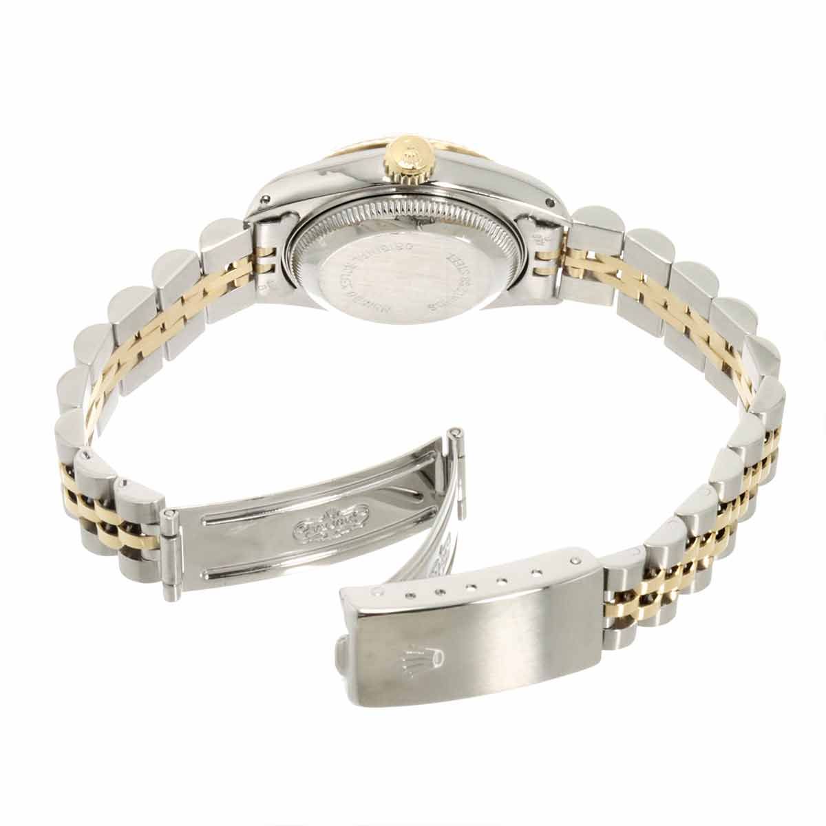 Rolex Datejust Number Houndstooth Watch Champagne 18k Yellow Gold Automatic — view 5