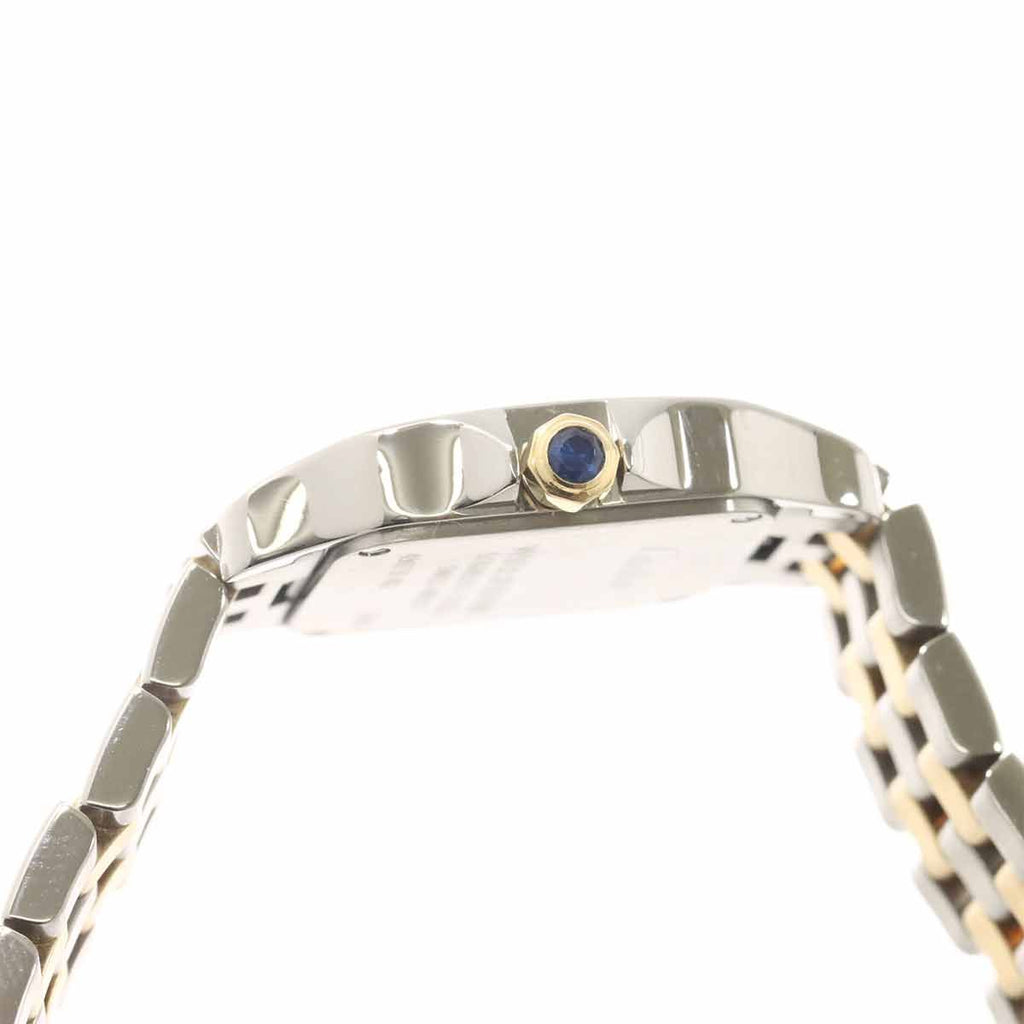 Cartier Santos Demoiselle SM Watch Ivory YG Quartz — view 6