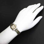 Cartier Panthere SM 2 Row Combination Watch Ivory YG Yellow Gold Quartz — view 3