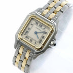 Cartier Panthere SM 2 Row Combination Watch Ivory YG Yellow Gold Quartz — view 7