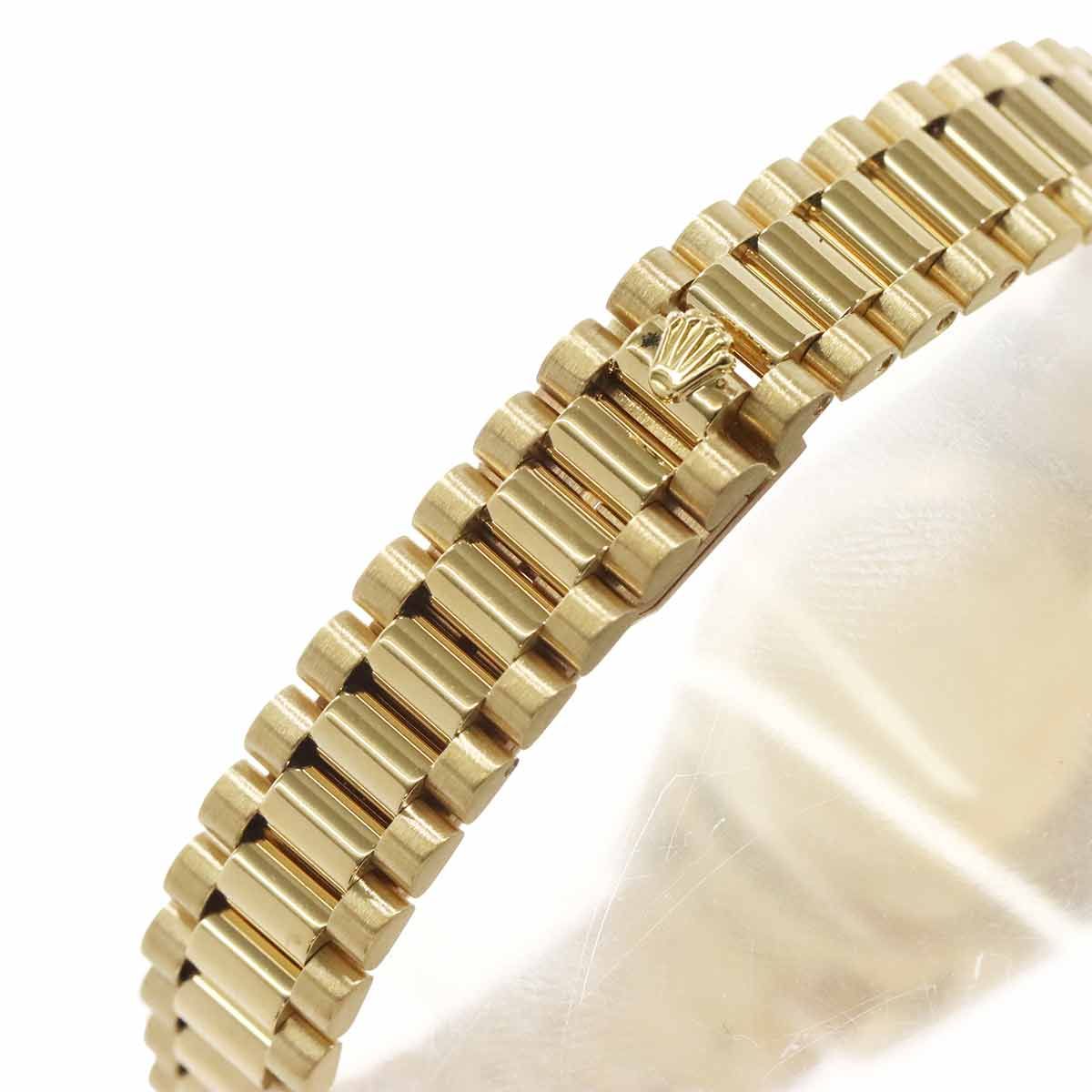 Rolex Datejust No Watch Diamond Champagne Gold 18k Yellow Automatic Winding — view 6