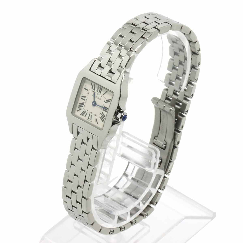 Cartier Santos Demoiselle SM Watch Ivory Quartz — view 3
