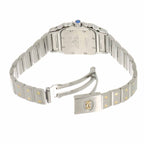 Cartier Santos Galbee SM Combination Watch Ivory 18k Yellow Gold Quartz — view 4